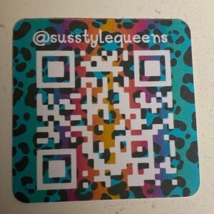 @bryconsigns CUSTOM Hand Made Qr stickers 200 count